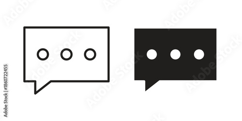 Text icons simple design. Vector illustration for web ui