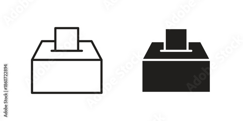 Voting icons simple design. Vector illustration for web ui