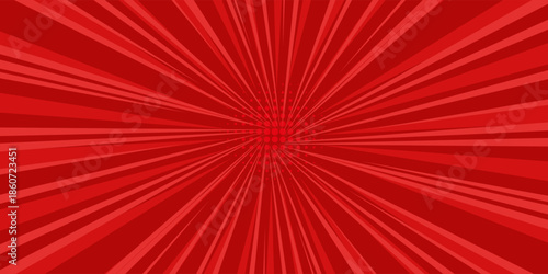 Comic background with red color