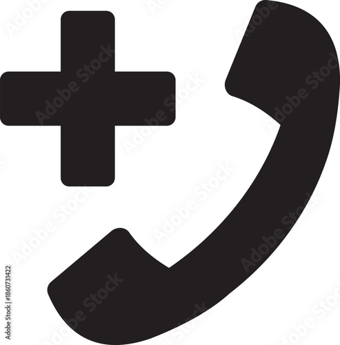 Emergency Medical Phone Call Icon