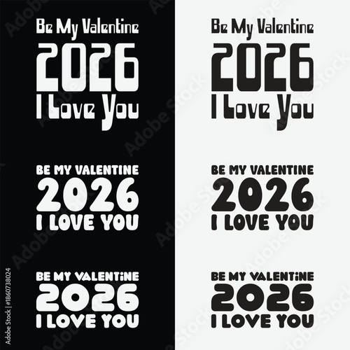 Creative Valentine's Day vector elements and love-themed festive artwork.