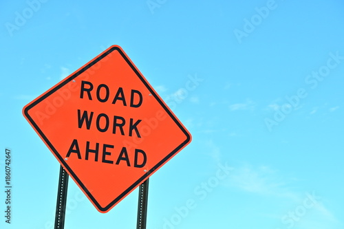 Photos Road Work Ahead Sign