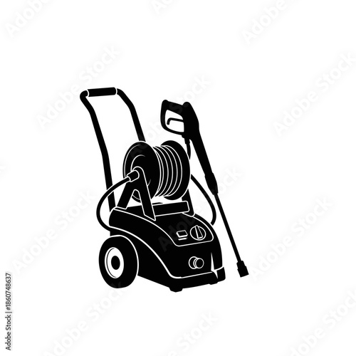 Electric Pressure Washer with Hose and Wand.