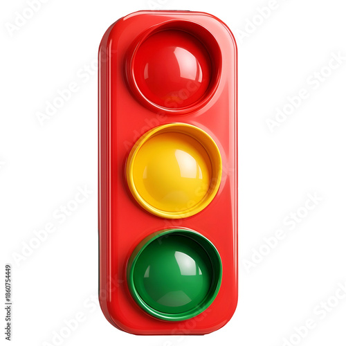 Red Traffic Light Toy Model.