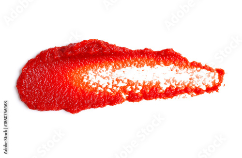 Smear of tasty tomato paste...