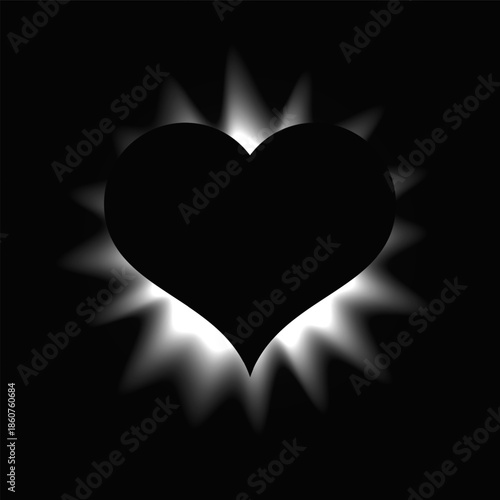 Heart illuminate light frame