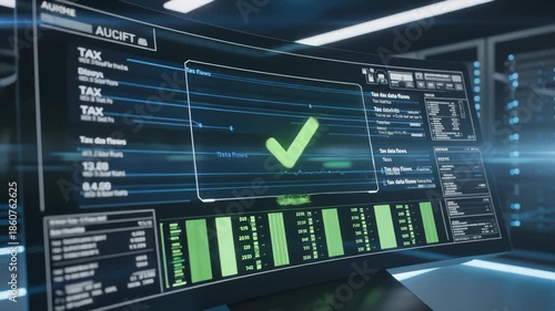 Data System Indicates Full Compliance on a Financial Transaction