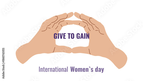 Give To Gain. The International Women Day.