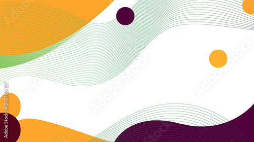 abstract background with waves