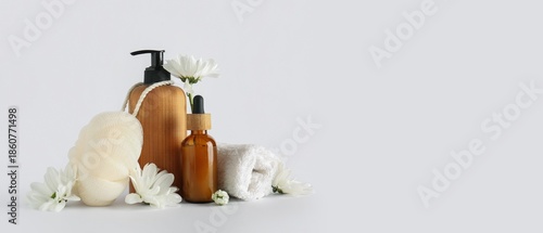 Bath supplies and chamomile...