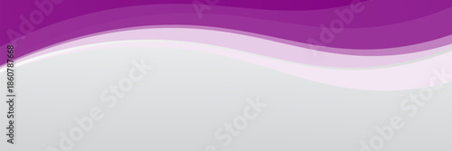 Purple abstract wave background with smooth curves and gradient layers. vector Eps 10