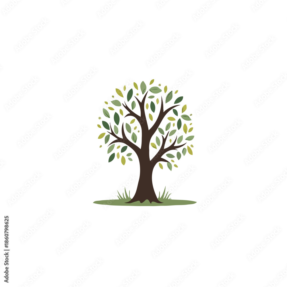 Obraz premium flat icon illustration color 8