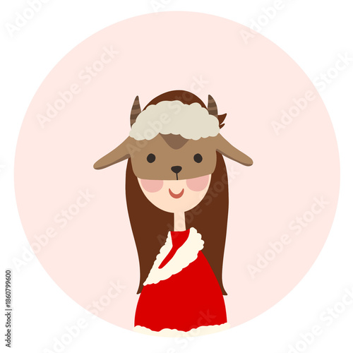 Goat Zodiac Avatar Icon