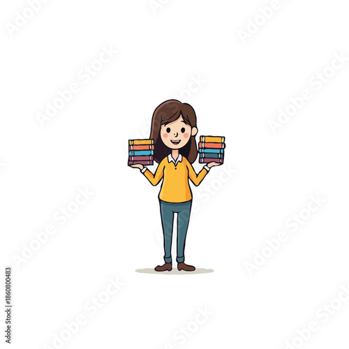 flat icon illustration color 8