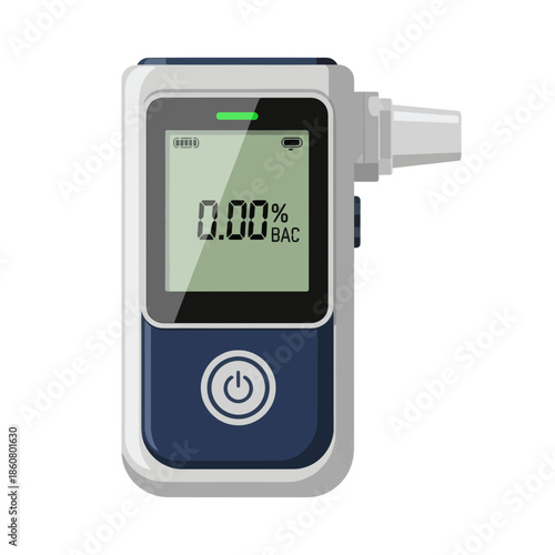 Digital Breathalyzer for Alcohol Testing
