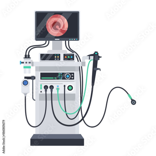 Endoscopy machine for medical diagnosis