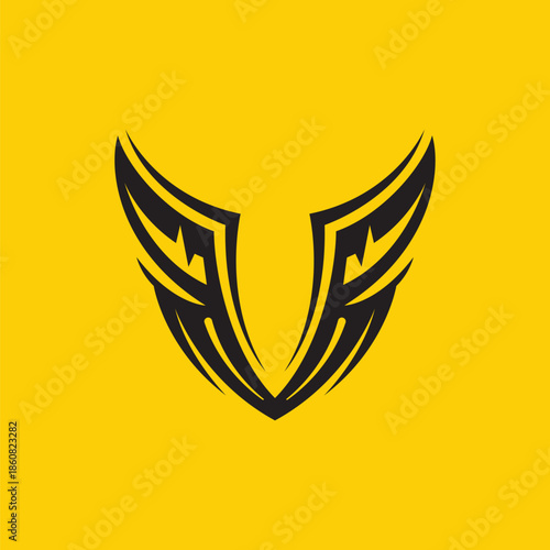 Vanguard Letter  V Wing Victory Logo