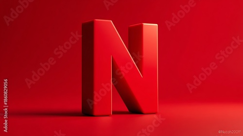 Red netflix logo