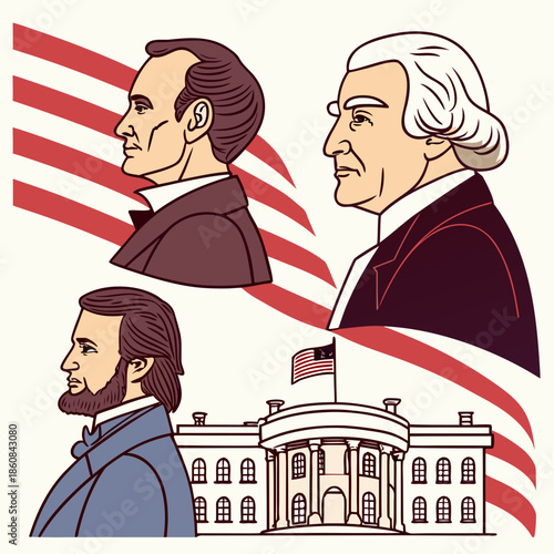 Which month has the most presidential birthdays.presidents day 2027.military holidays 2025.