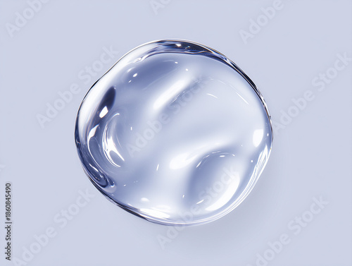 Wallpaper Mural Scientific Liquid Macro – Cell-Like Transparent Spheres Torontodigital.ca