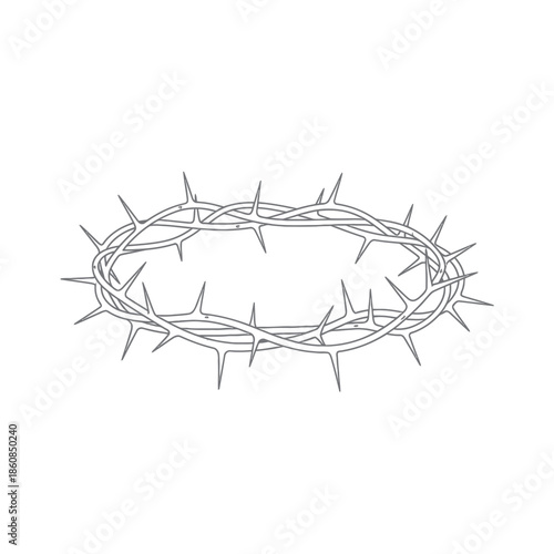 Crown of Thorns - A Symbol of Sacrifice and Suffering.
