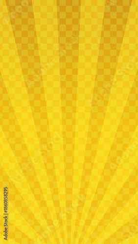 放射線の背景素材　格子柄ベクターイラスト