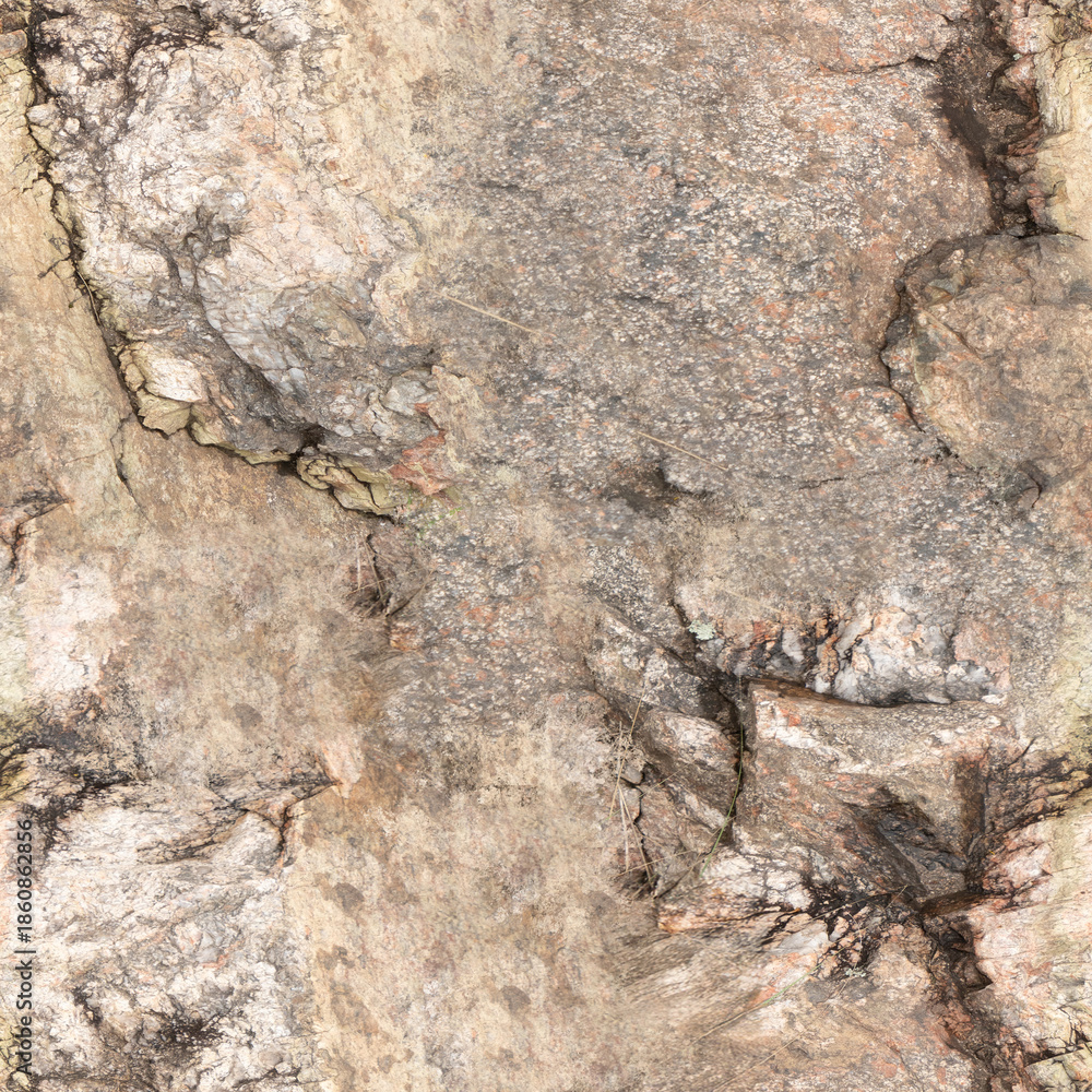 Fototapeta premium Seamless Rock Surface Texture