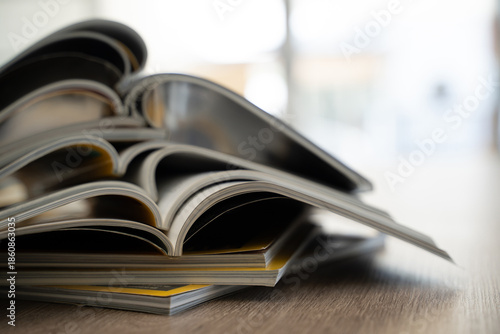 Fotografie Magazines publication Newspaper and journal books: background and catalog design