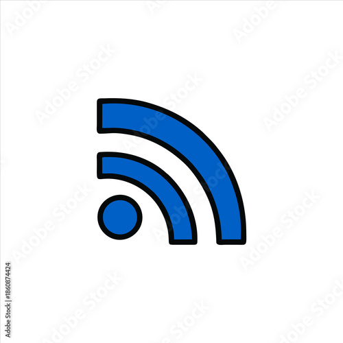 RSS feed symbol logo icon.