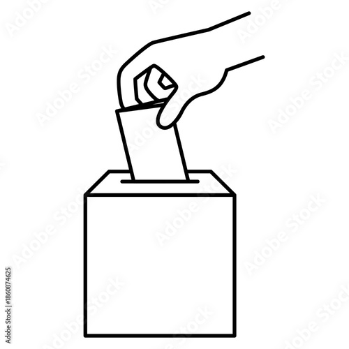 投票箱に投票する