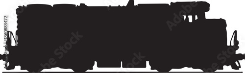 vector illustration of a black and white background