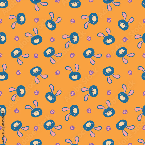 seamless background with circles