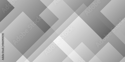 Abstract geometric white overlap technology tech grid triangle business digital curve poster and banner web creative origami square rectangle template background.