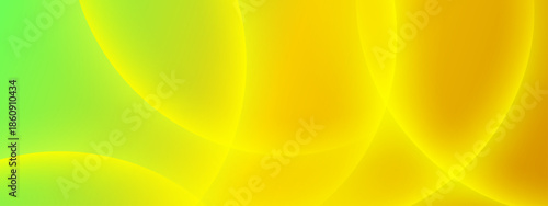 Gradient with yellow curved lines intersecting each other