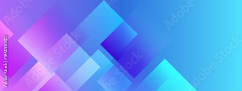 Abstract art with square shapes and blue violet color