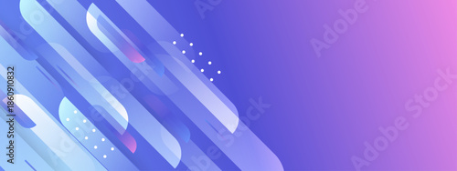 Abstract design with blue violet and pink hues