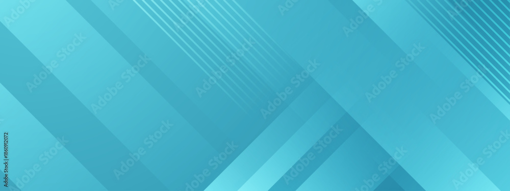 Obraz premium Blue abstract background with light blue diagonal lines