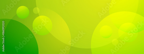 Soft green background with overlapping transparent circles