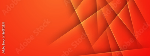 Orange background with geometric angular shapes