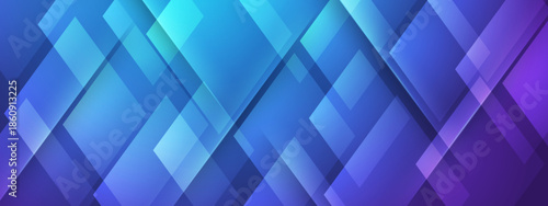 Blue and purple abstract geometric pattern