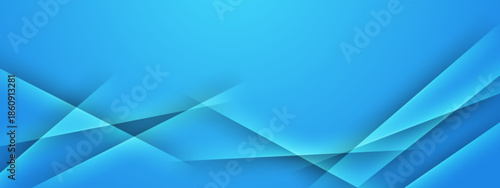 Abstract background with blue shades and geometric lines