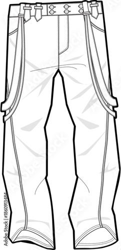 Pants vector