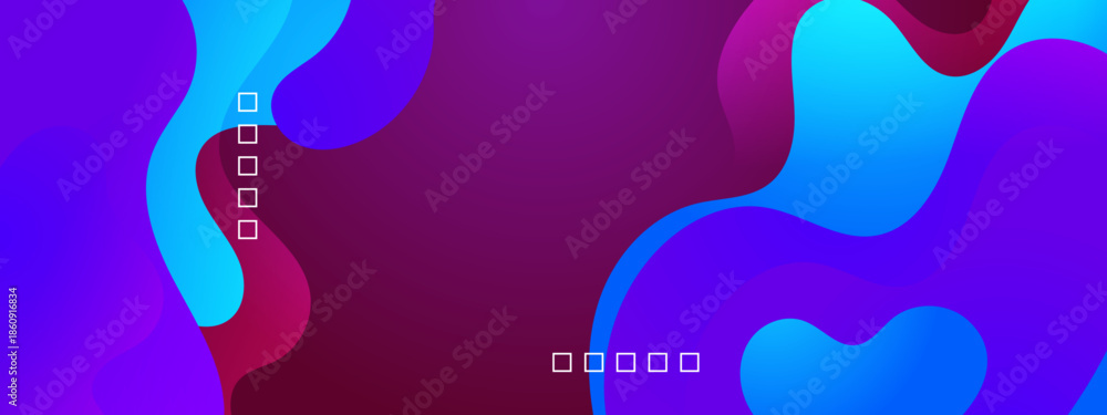 Fototapeta premium Suitable for digital designs, presentations, websites, and social media. Colorful, modern, and vibrant backdrop with dynamic geometric elements