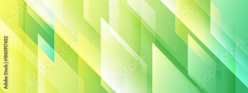 Abstract pattern of intersecting rectangles in shades of green, suitable for graphic design projects, wallpaper backgrounds, and modern art concepts
