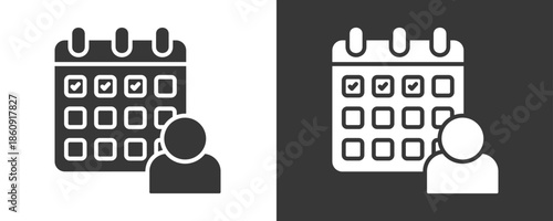 Attendance Icon Set Multiple Style Collection