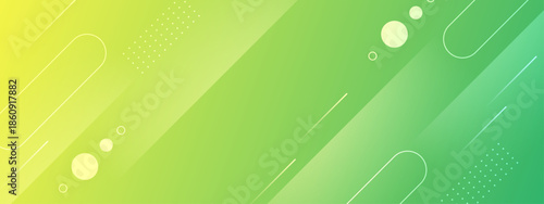 Background with yellow to green gradient shapes. Suitable for banners, posters, social media graphics, web design projects