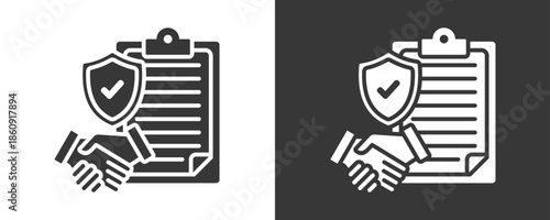 Commitment Icon Set Multiple Style Collection