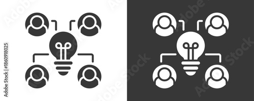 Collaboration Icon Set Multiple Style Collection