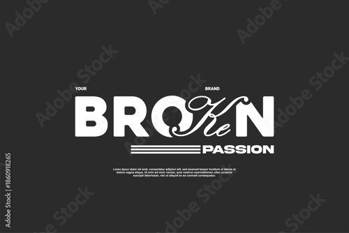 streetwear urban fashion template for printing