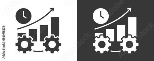 Productivity Icon Set Multiple Style Collection